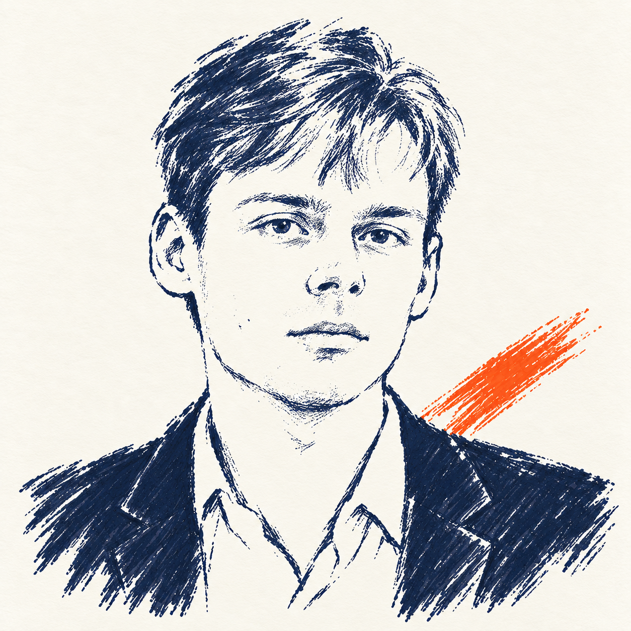 Illustration of Kirill Poletaev